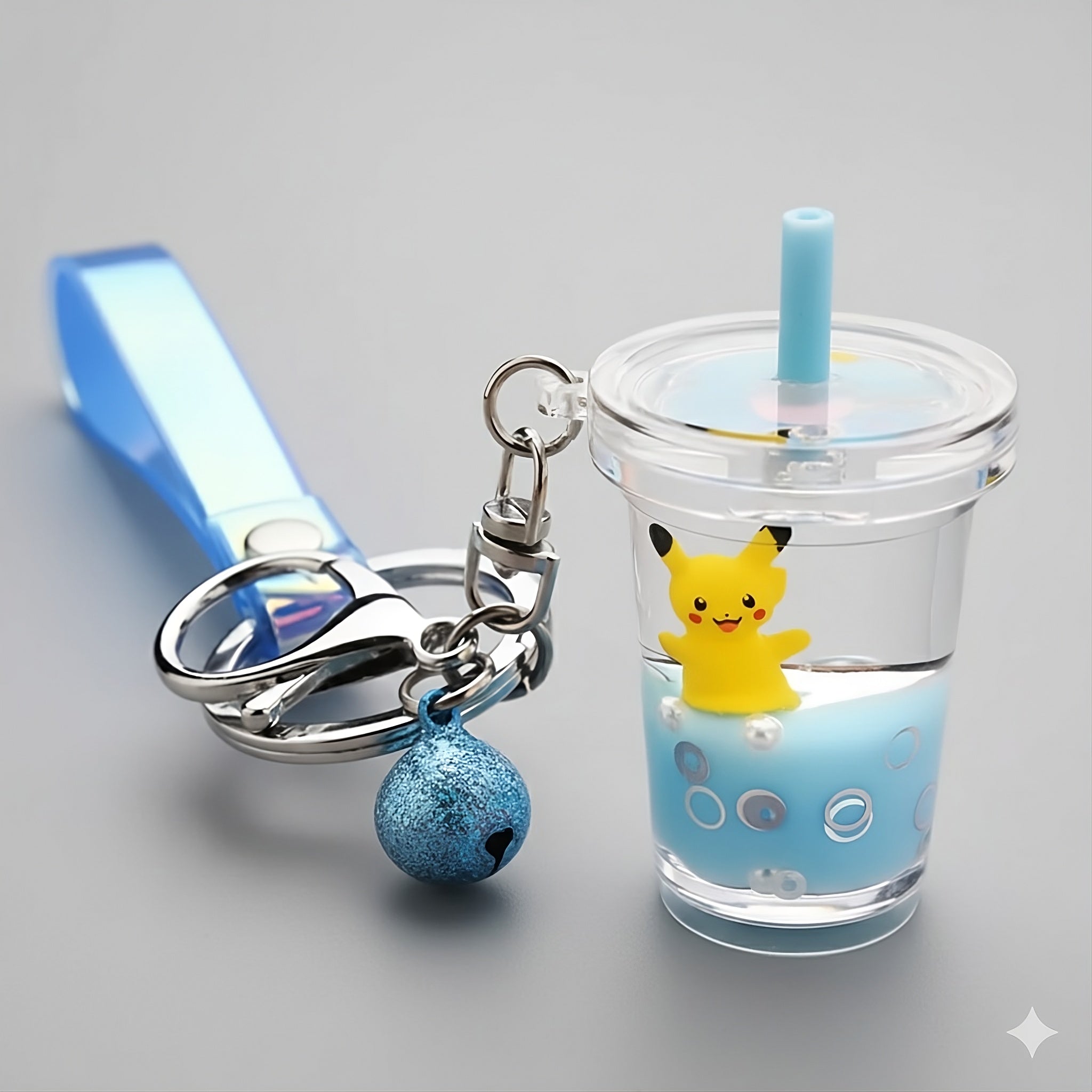 Blue Pikachu Boba Splashie
