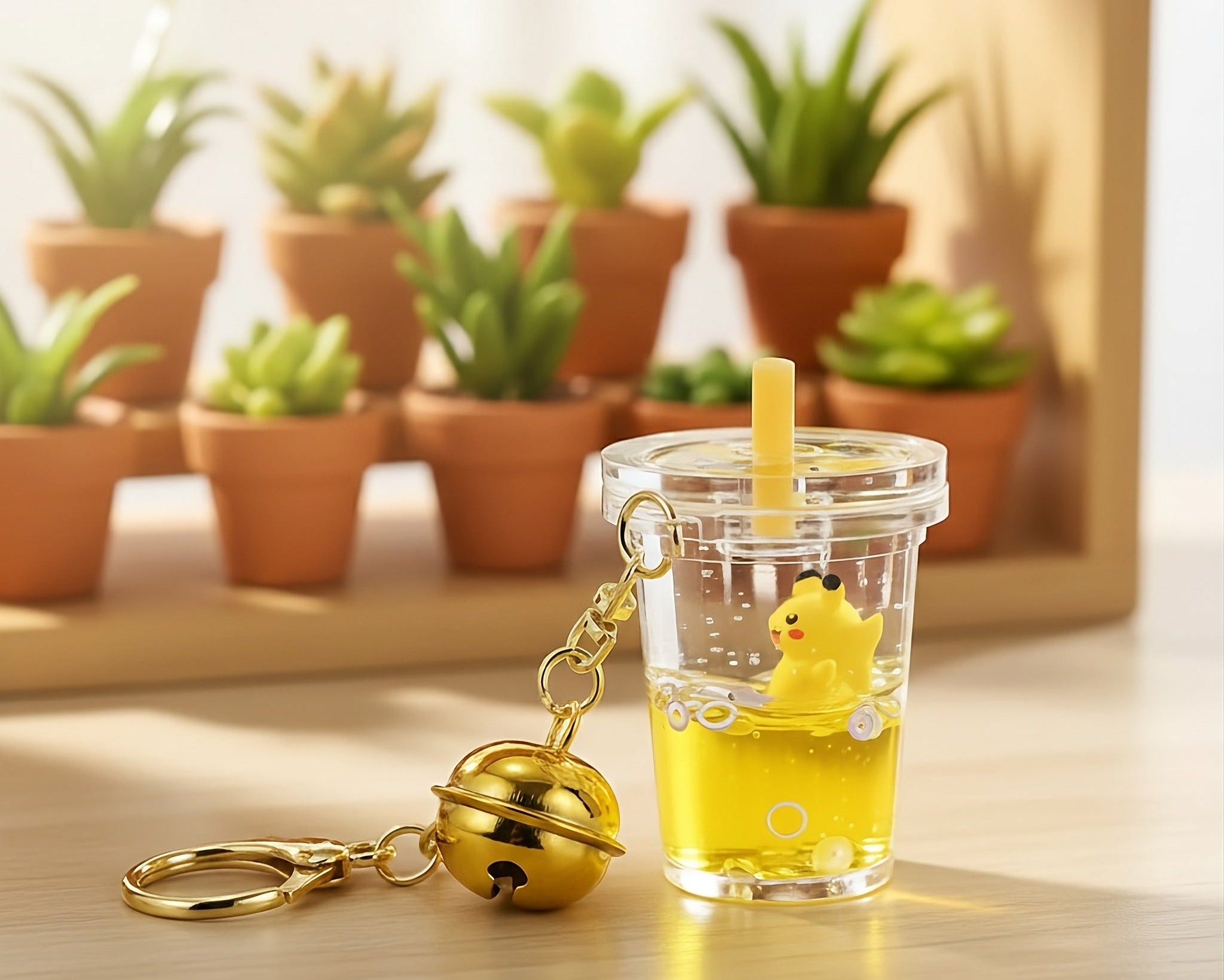 Yellow Pikachu Boba Splashie