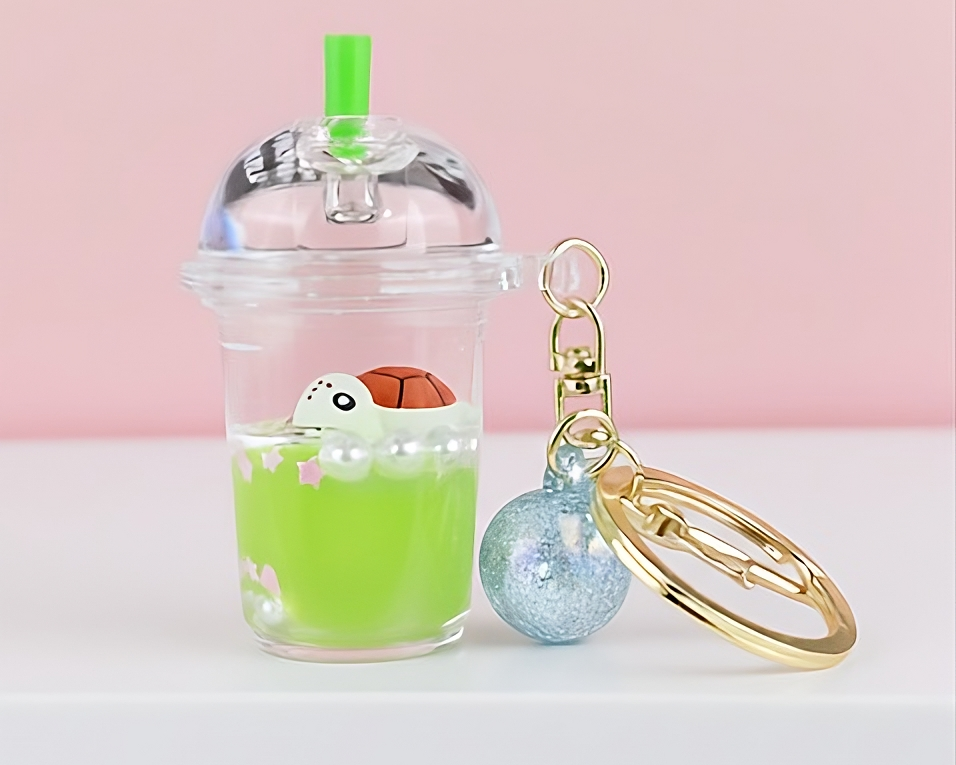 Terry The Green Turtle Boba Splashie